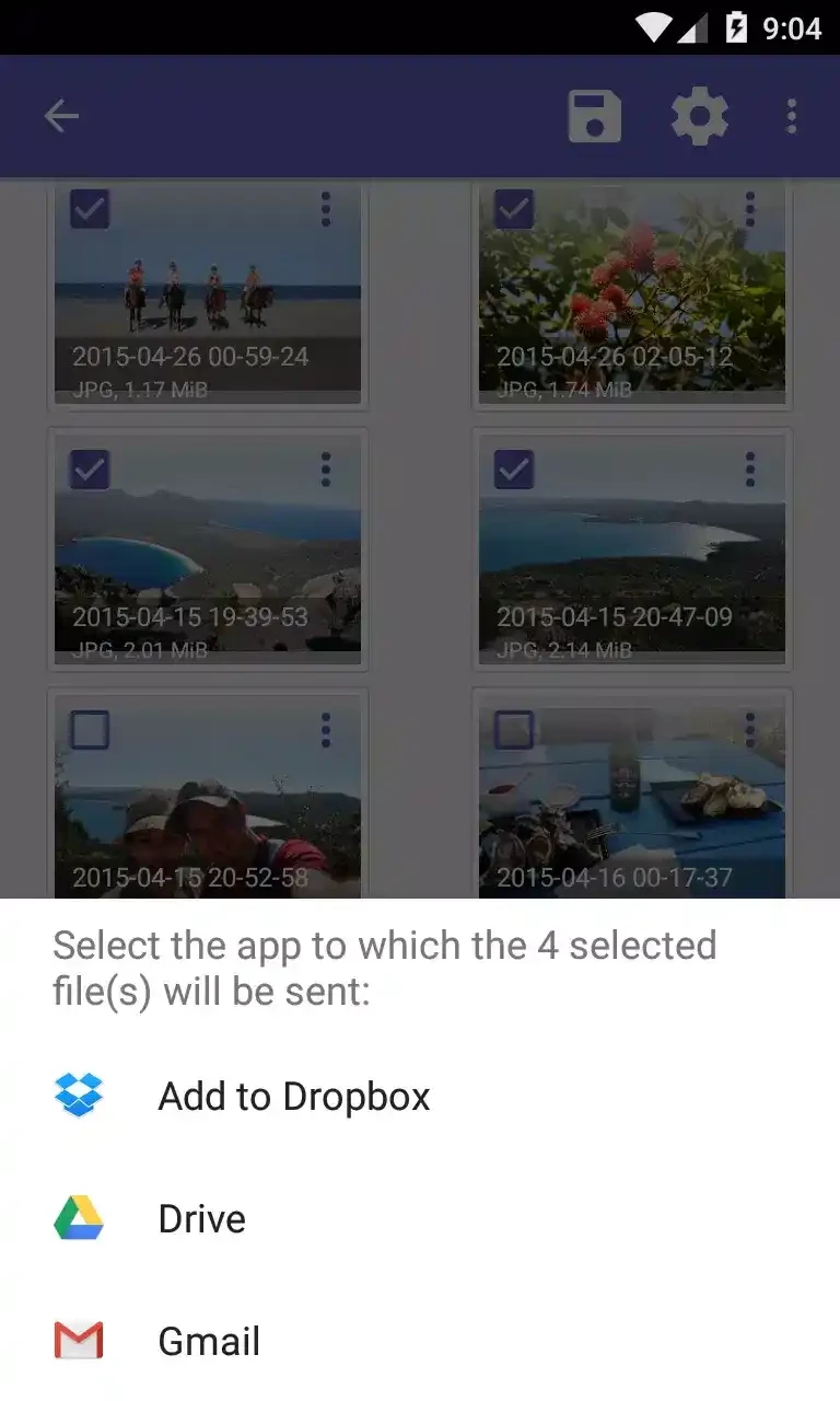 DiskDigger — tangkapan layar 6